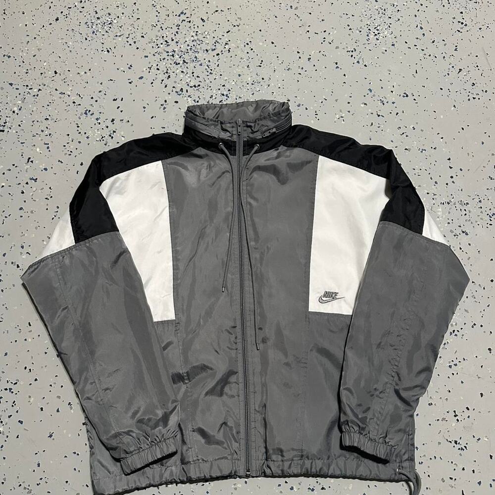 Vintage 90s Like Nike Windbreaker Zip Up Jacket